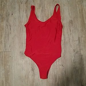 One piece bathing suit